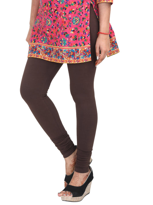 Chudi Leggings - Coffee Brown