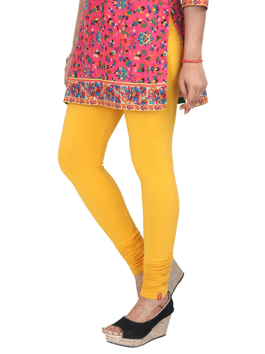 Chudi Leggings - Golden Yellow