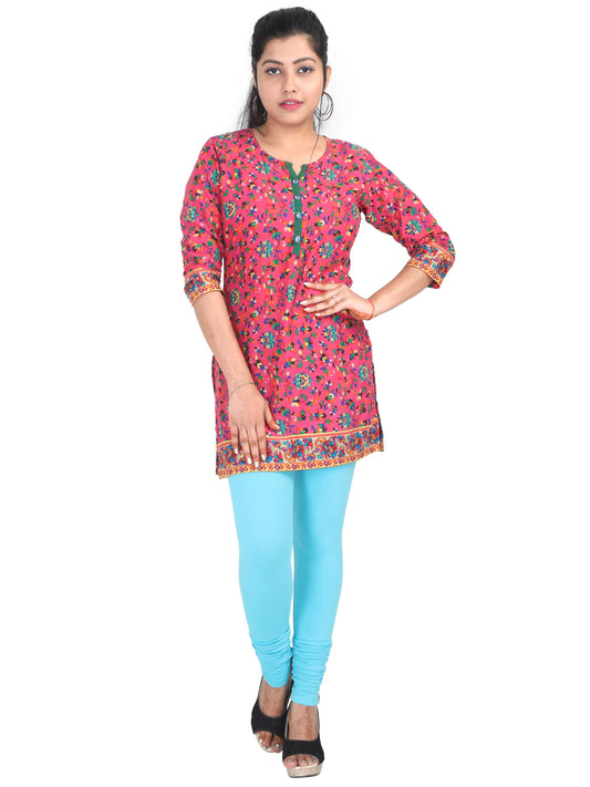 Chudi Leggings - Deep Sea Blue