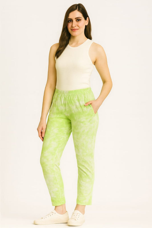 Women's Leisure Pant - Spring Green