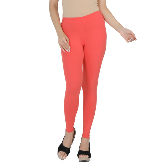 Ankle Leggings - Tomato