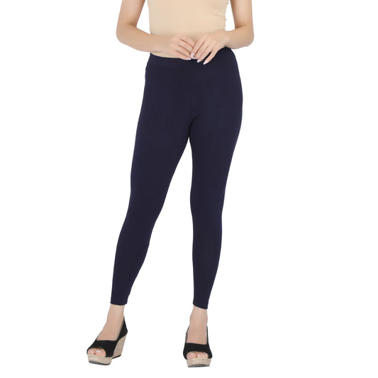 Ankle Leggings - Oxford Blue