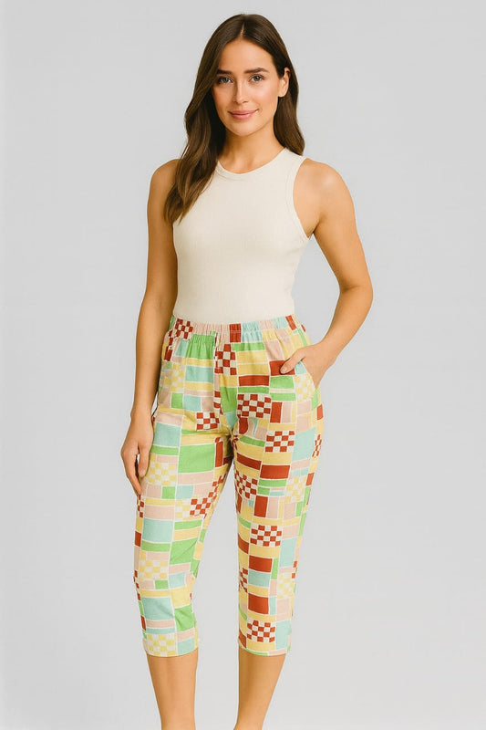 Leisure Pant Capri - Sandal