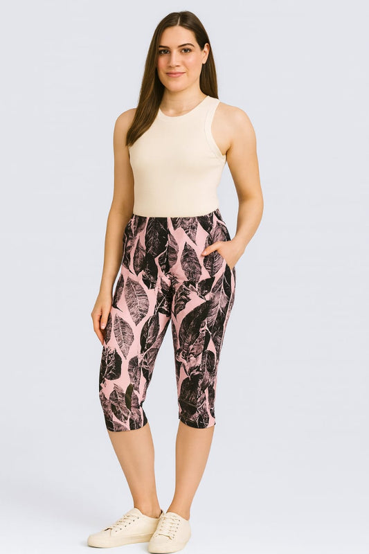 Leisure Pant Capri - French Rose