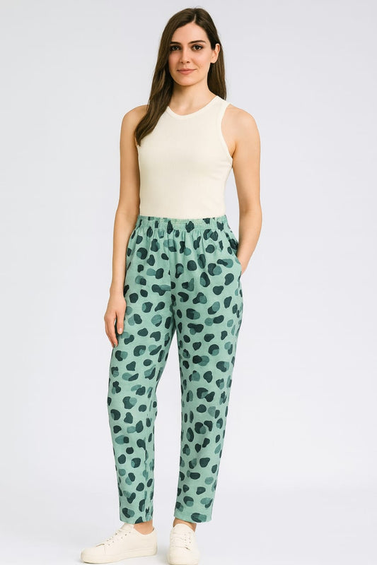Women's Leisure Pant - Animal