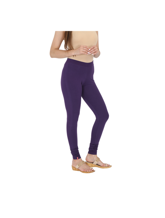 Chudi Leggings - Grape