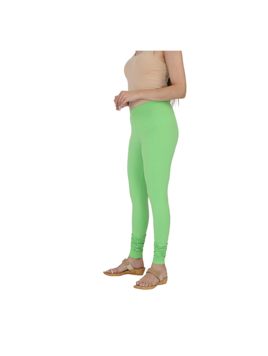 Chudi Leggings - Spring Green