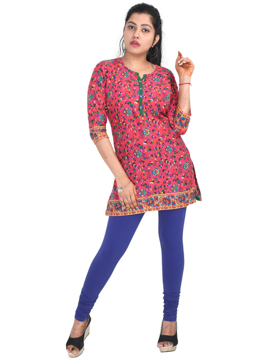 Chudi Leggings - Peacock Blue