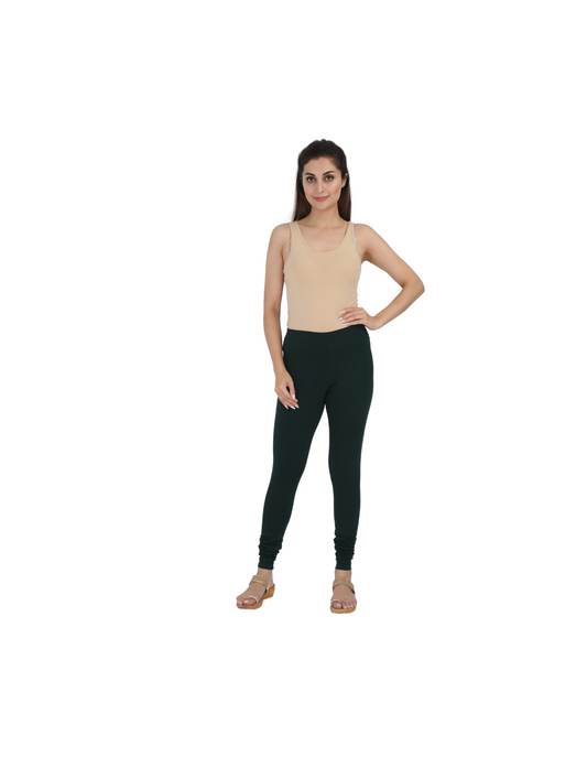 Chudi Leggings - Pine Green