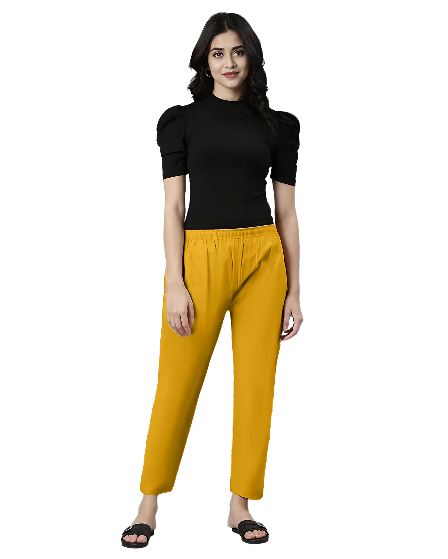 Knitted Cotton Kurthi Pant – Everyday Comfort Fit