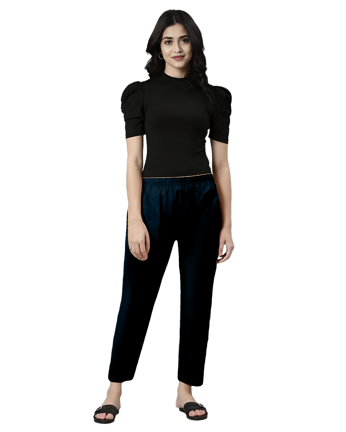 Knitted Cotton Kurthi Pant – Everyday Comfort Fit