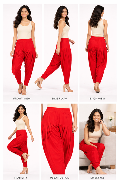 Patiyala Pants for Women – Soft Drape &amp; Everyday Comfort