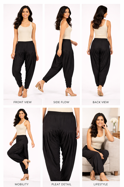 Patiyala Pants for Women – Soft Drape &amp; Everyday Comfort