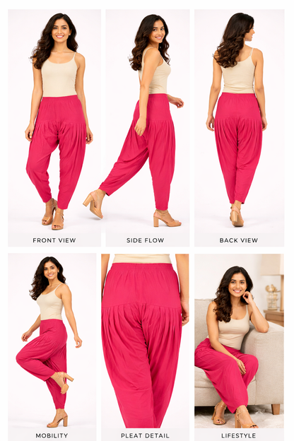 Patiyala Pants for Women – Soft Drape &amp; Everyday Comfort