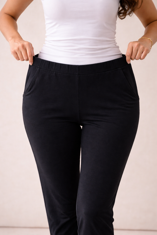 Knitted Cotton Kurthi Pant | Everyday Comfort Fit