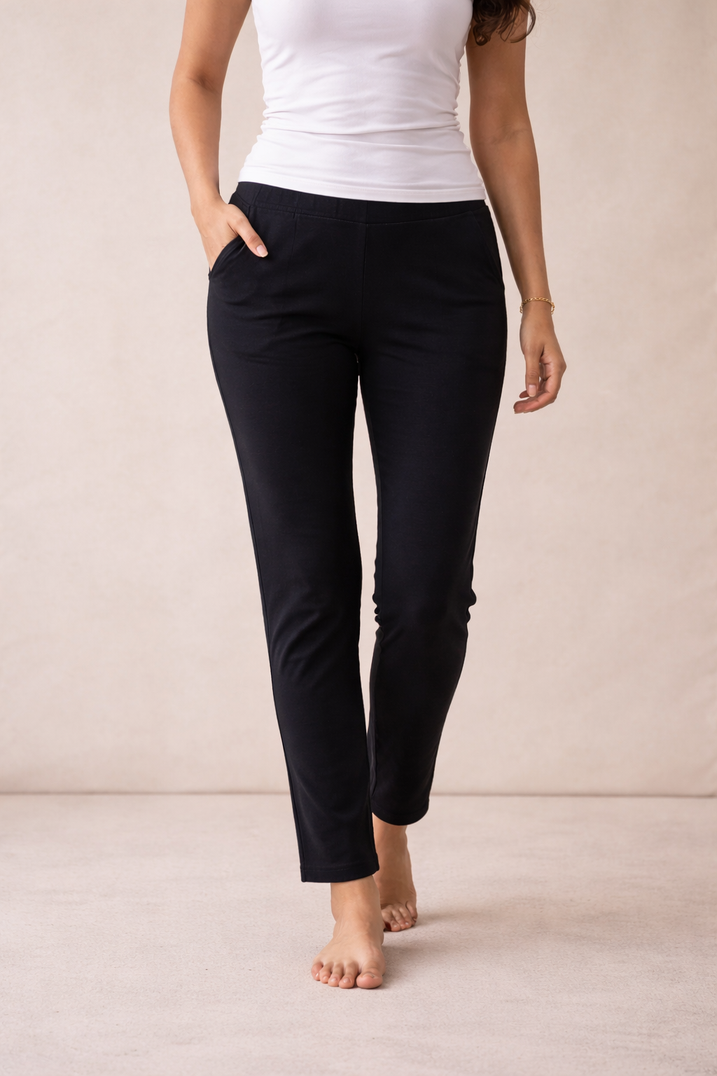 Knitted Cotton Kurthi Pant | Everyday Comfort Fit