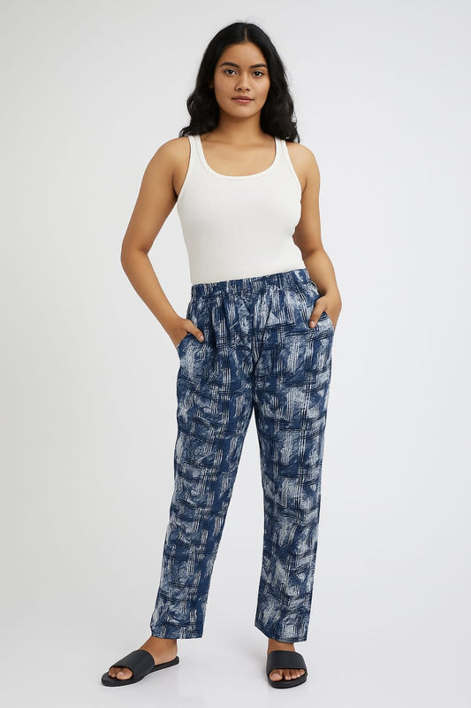 Women's Leisure Pant - Oxford Blue