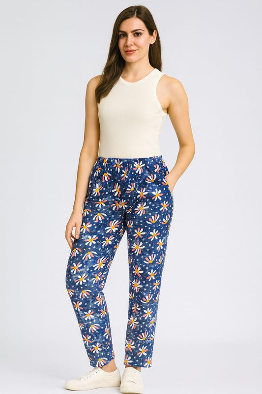 Women's Leisure Pant - Blue