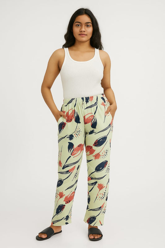 Women's Leisure Pant - Linen White