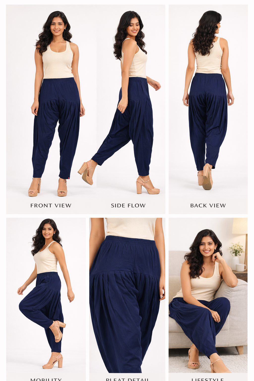 Patiyala Pants for Women – Soft Drape &amp; Everyday Comfort