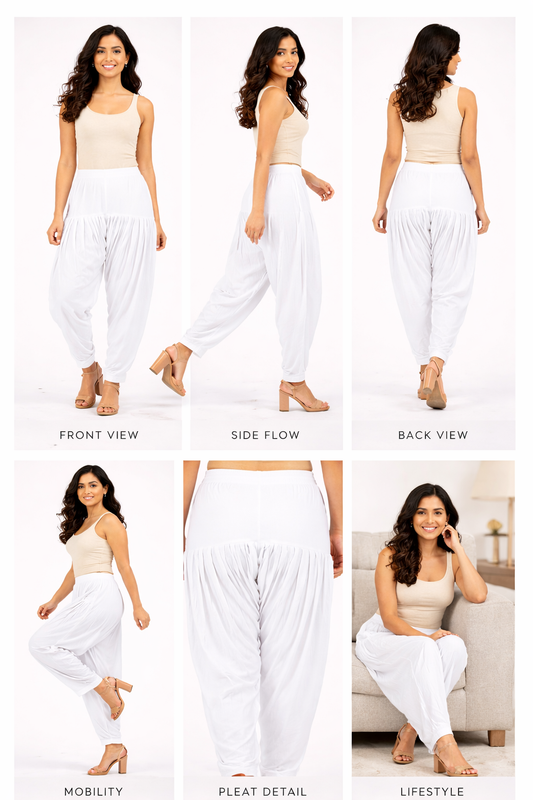 Patiyala Pants for Women – Soft Drape &amp; Everyday Comfort