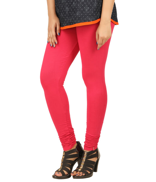 Chudi Leggings - Rose Pink