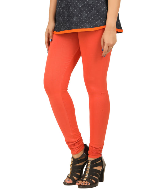 Chudi Leggings - Tulip Red