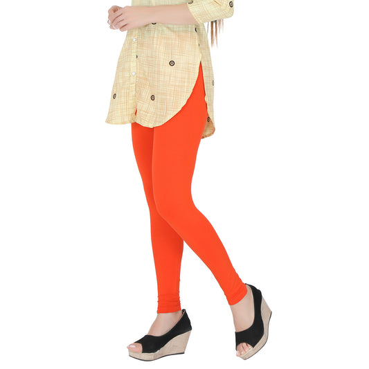 Ankle Leggings - Candy Red