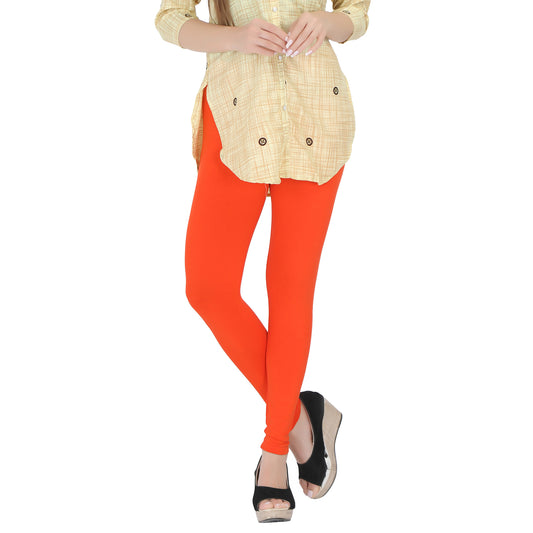 Ankle Leggings - Candy Red