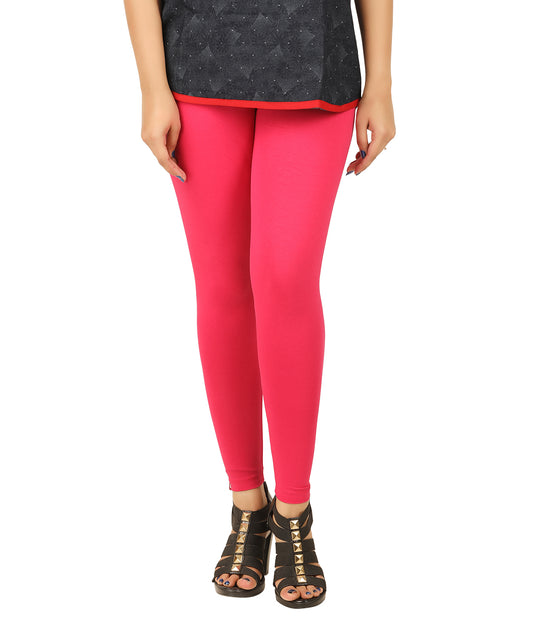 Ankle Leggings - Hot Pink