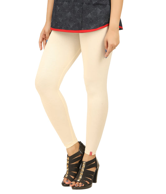 Ankle Leggings - Linen White