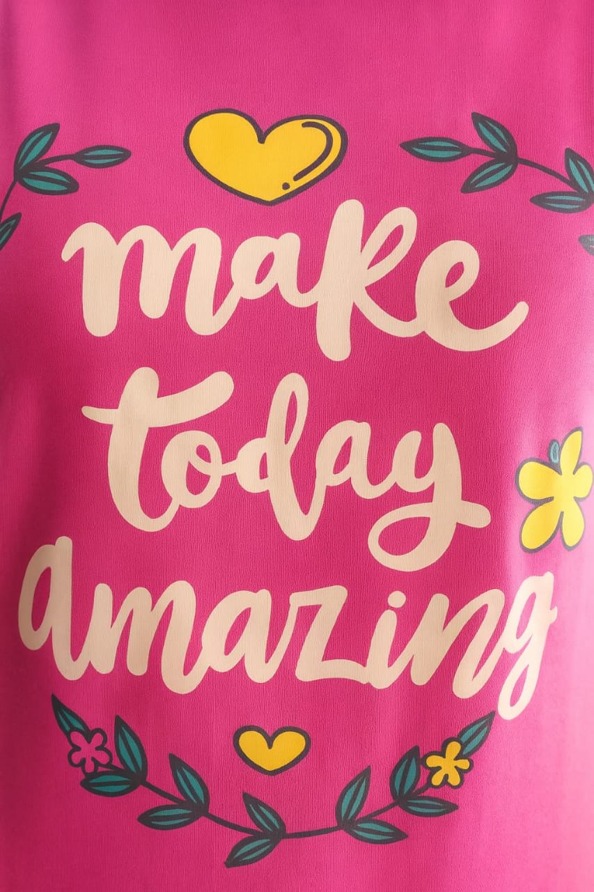 Women's Loungewear Full Pant Set - Pink