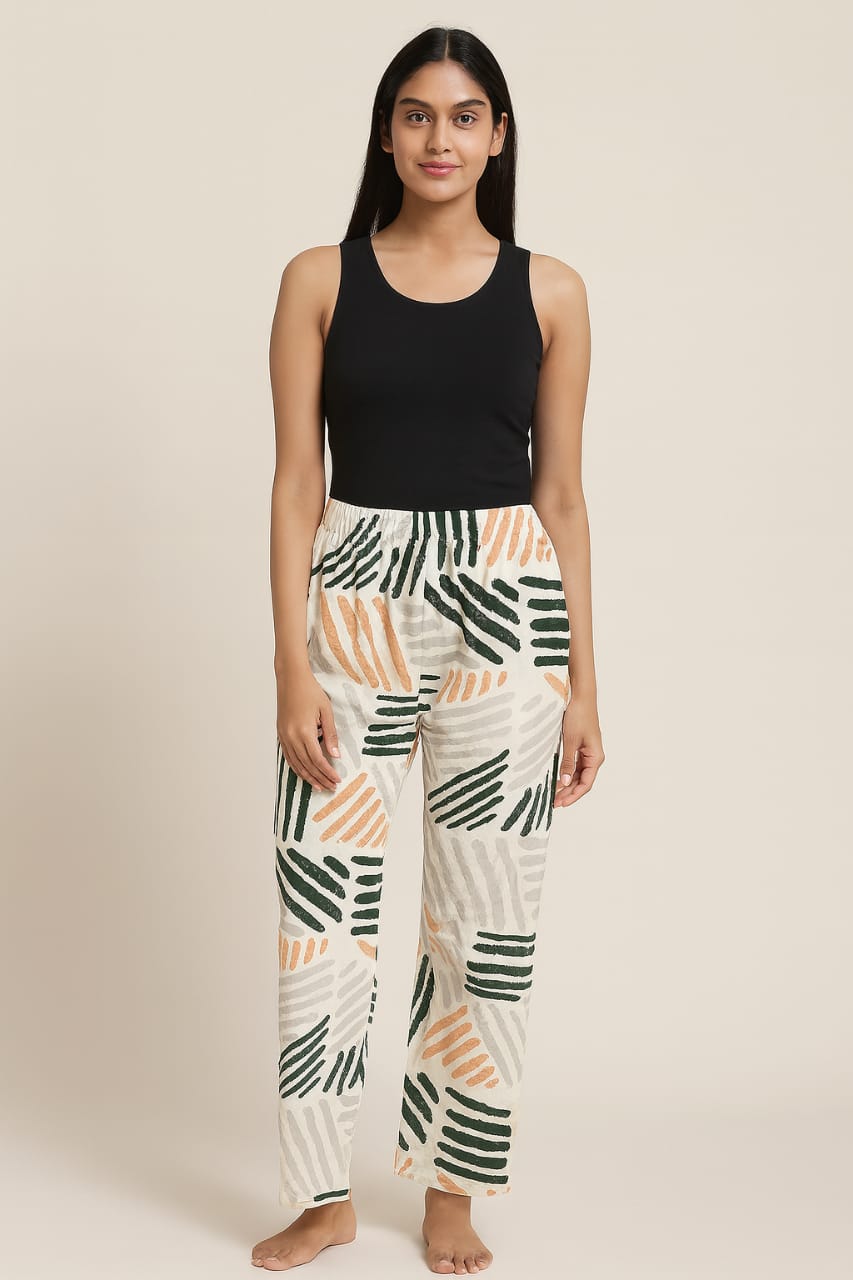 Women's Leisure Pant - Linen White
