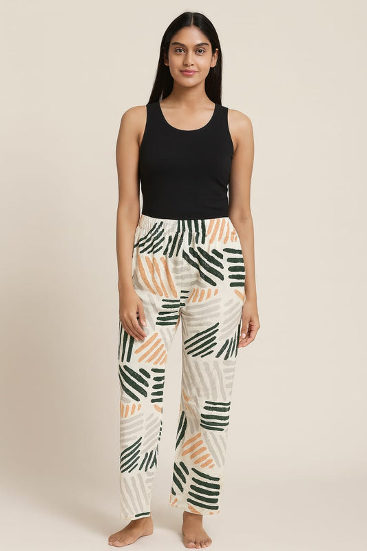 Women's Leisure Pant - Linen White
