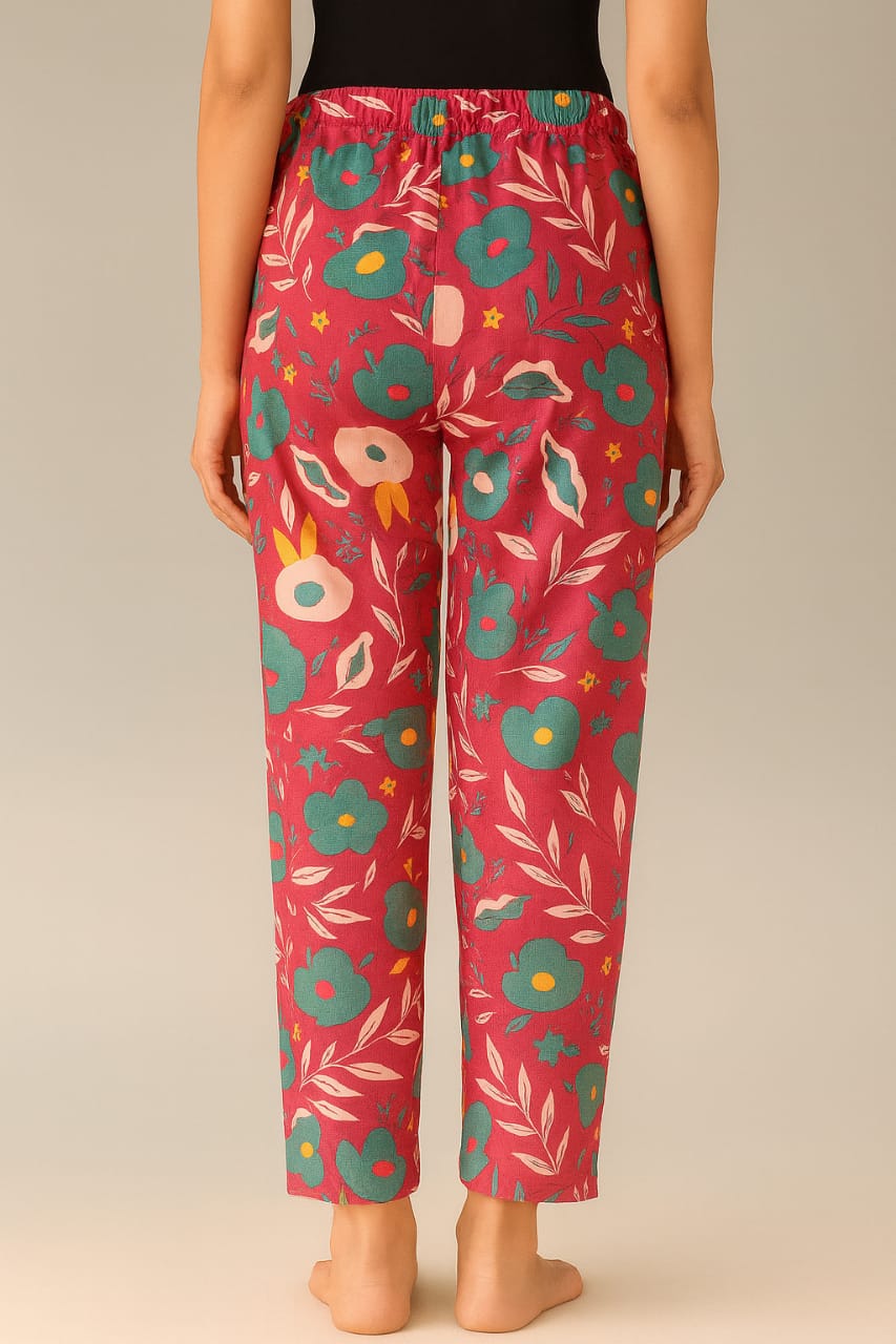 Women's Leisure Pant - Red