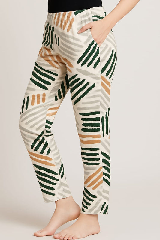Women's Leisure Pant - Linen White