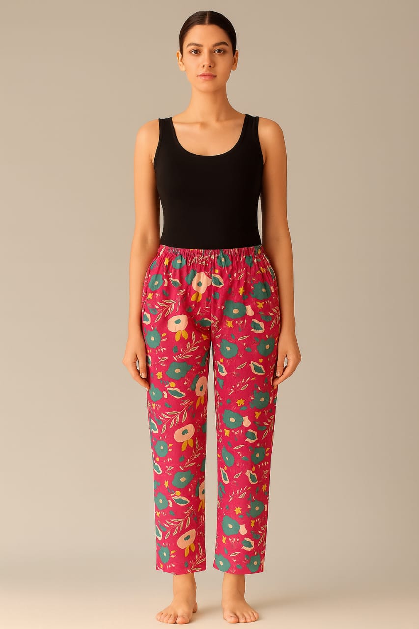 Women's Leisure Pant - Red