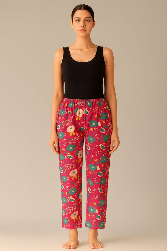 Women's Leisure Pant - Red