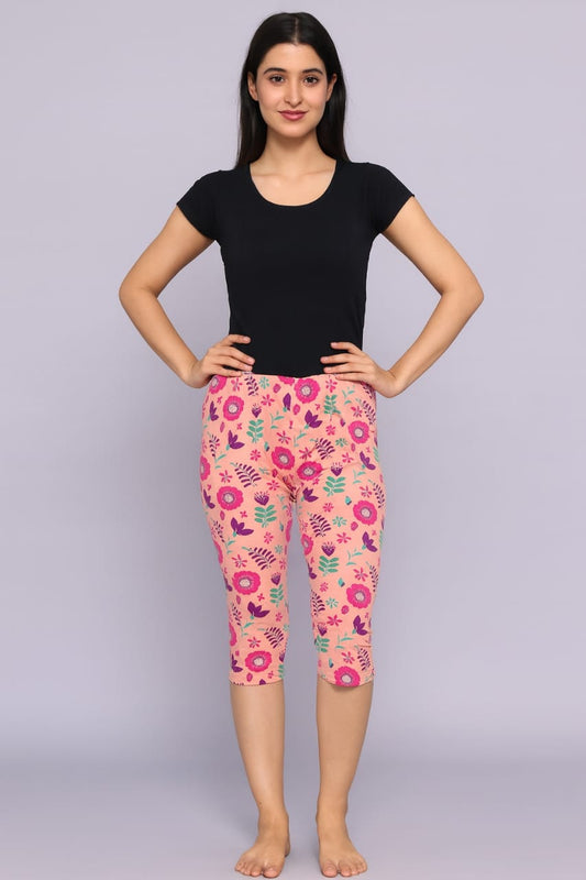 Leisure Pant Capri - Rose Pink