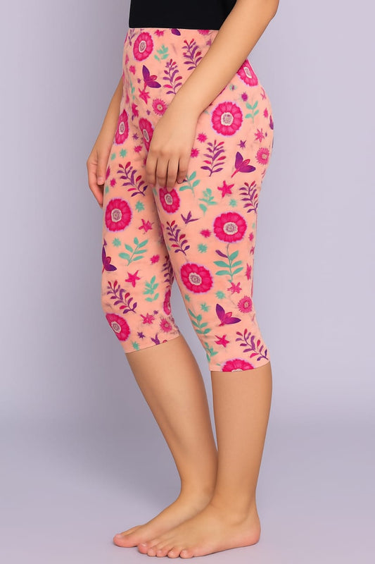 Leisure Pant Capri - Rose Pink