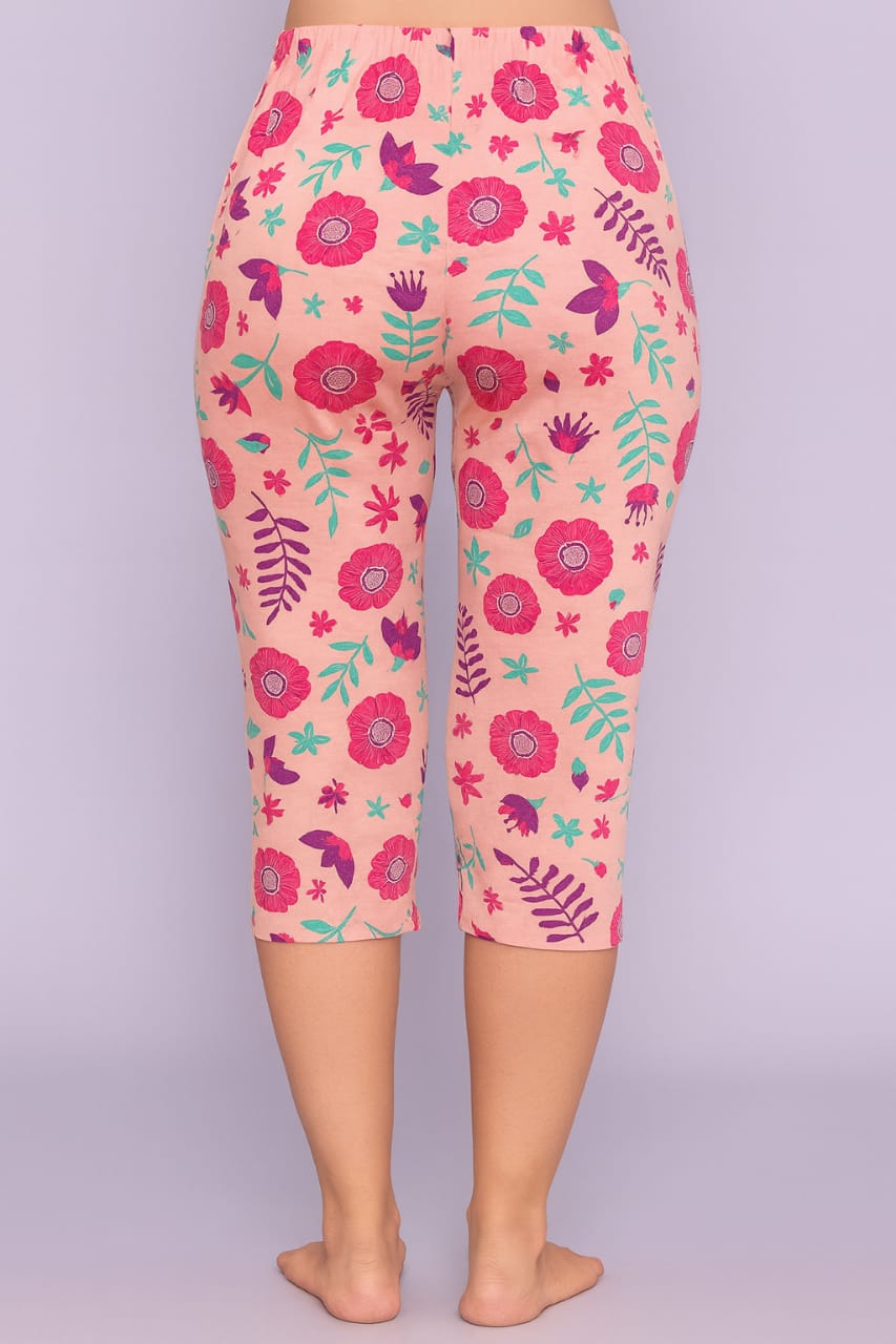 Leisure Pant Capri - Rose Pink