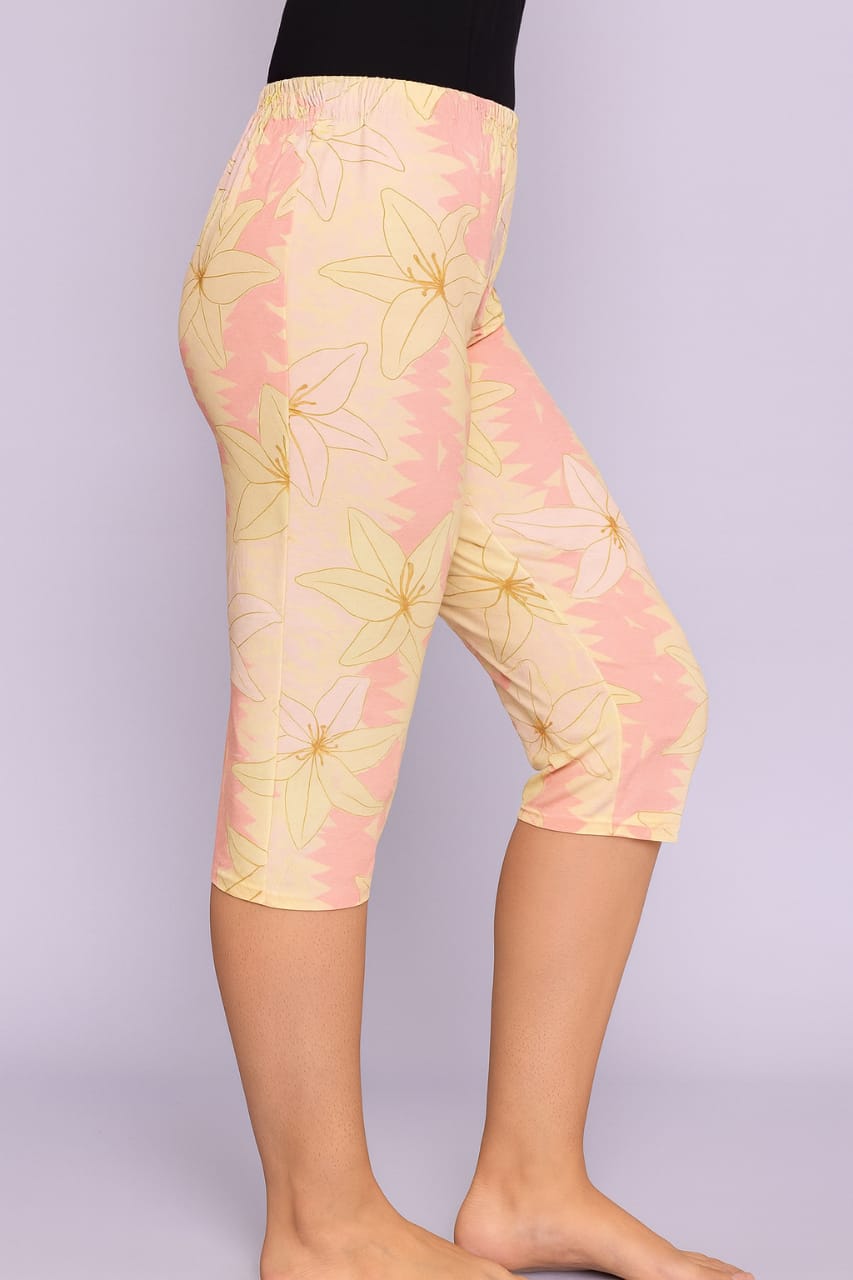 Leisure Pant Capri - French Rose