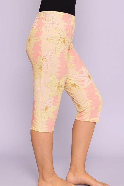 Leisure Pant Capri - French Rose
