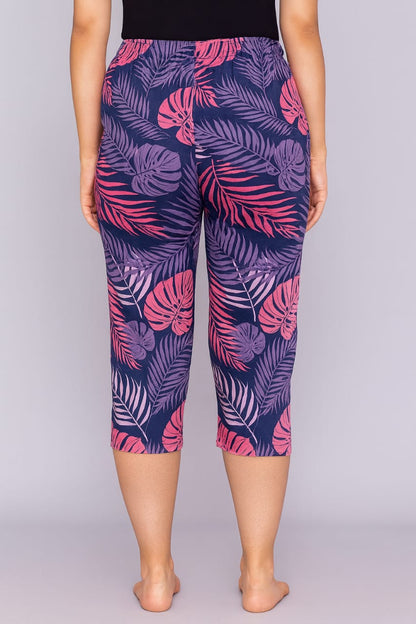 Leisure Pant Capri - Purple