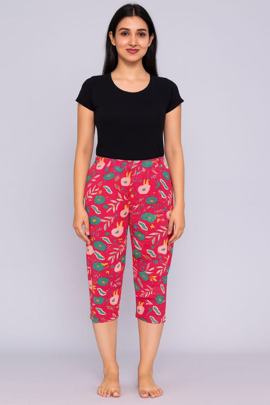 Leisure Pant Capri - Red