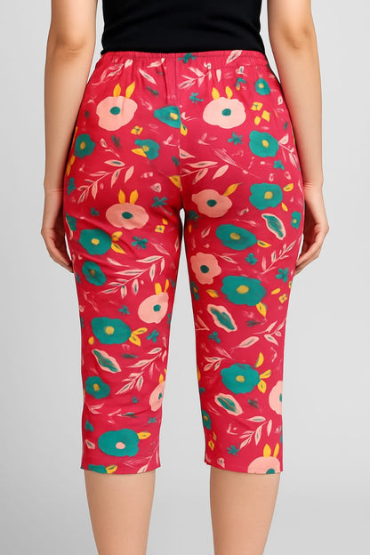 Leisure Pant Capri - Red