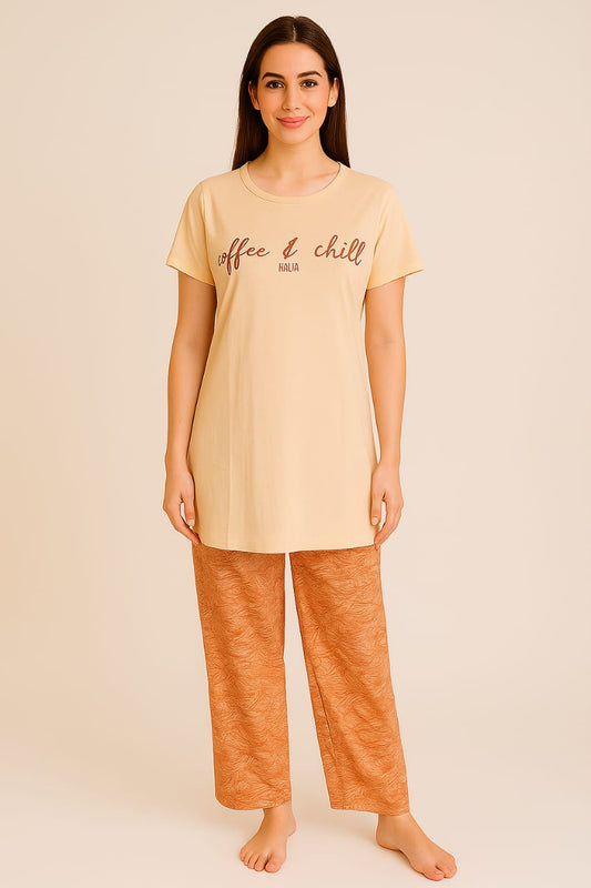 Palazzo Pant Loungewear Set (2018)