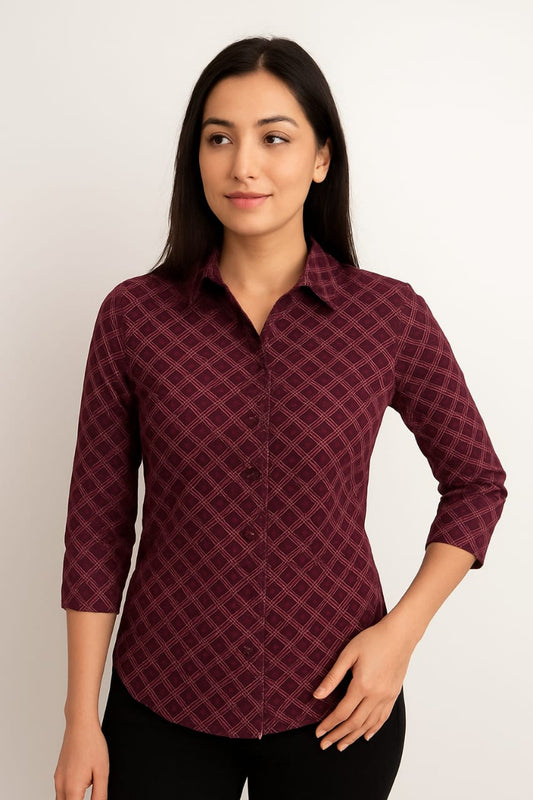 Knitted Shirt - Caramel
