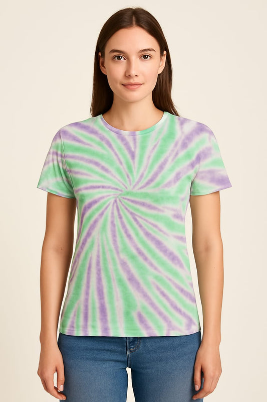 Women's Designer T-Shirt - Sky Blue