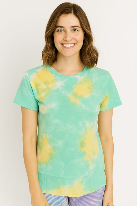 Women's Designer T-Shirt - Pista Green